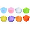Semi-circular Resin Pot Colorful Plants Rack Gift Flower Pot Home Garden