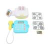 Children Mini Cash Register Toy Simulated Calculator Bank Card Coin Set for Over 3 Year Old Kids
