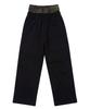 I Don'T Wanna Sell Cross Layered Sweat Pants Black