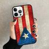 Puerto Rico Flag Phone Case For iPhone 17 Air 16 15 14 Plus 12 13 Pro Max Soft Bumper Shell Cover Coque