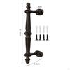 Gate Handle Barn Door Pull Multipurpose Accessory for Furniture Hardware Cabinet Decorative