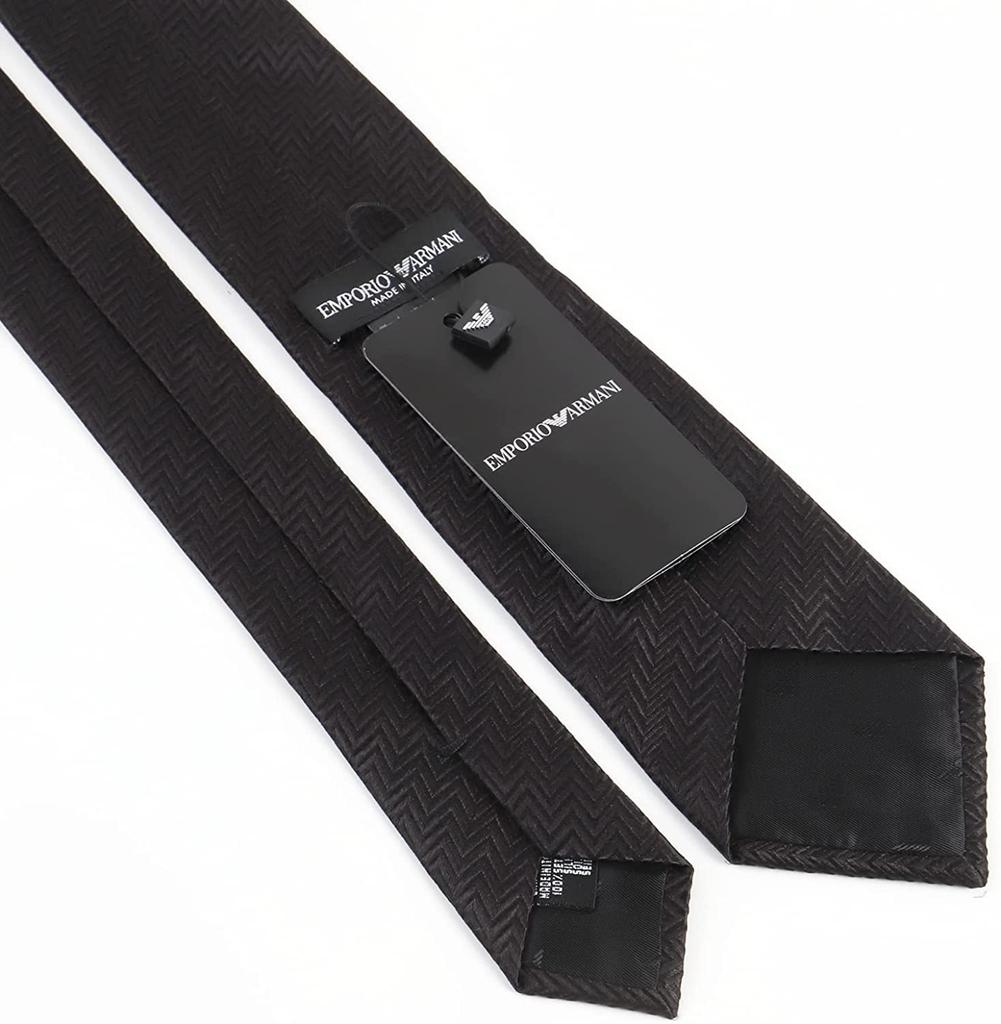 EMPORIO ARMANI Tie Gift AR015 Black (AR015-11 PH018-00020) [Used]