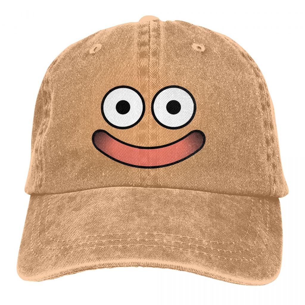 Summer Cap Sun Visor Slime Face Hip Hop Caps Dragon Quest Dragonlord Game Cowboy Hat Peaked Hats