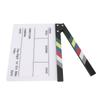 Movie Clapboard Acrylic Letters Display Scene Clapper Clap Board for Advertising Music Videos Docume