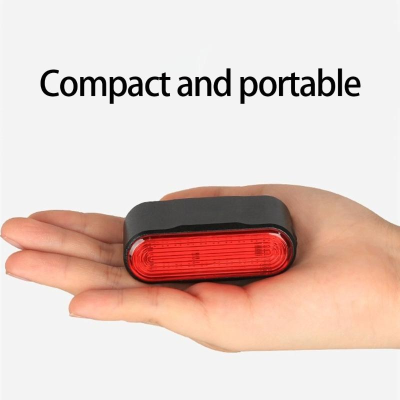 Bicycles Auto Brake Sensing Taillight Advanced Detectors Trail Charging Rear Light for Outdoor Cycling Security