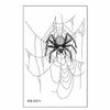 Waterproof Spider Tattoo Realistic Halloween Face Tattoo Body Art Body Tattoo Stickers  Face Makeup