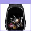 Sac à dos 3D durable en tissu Oxford One Punch Man grande capacité pour enfants pour l'école