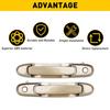 2x Exterior Door Handles Front For 1998-2003 Toyota Sienna Side Driver/Passenger