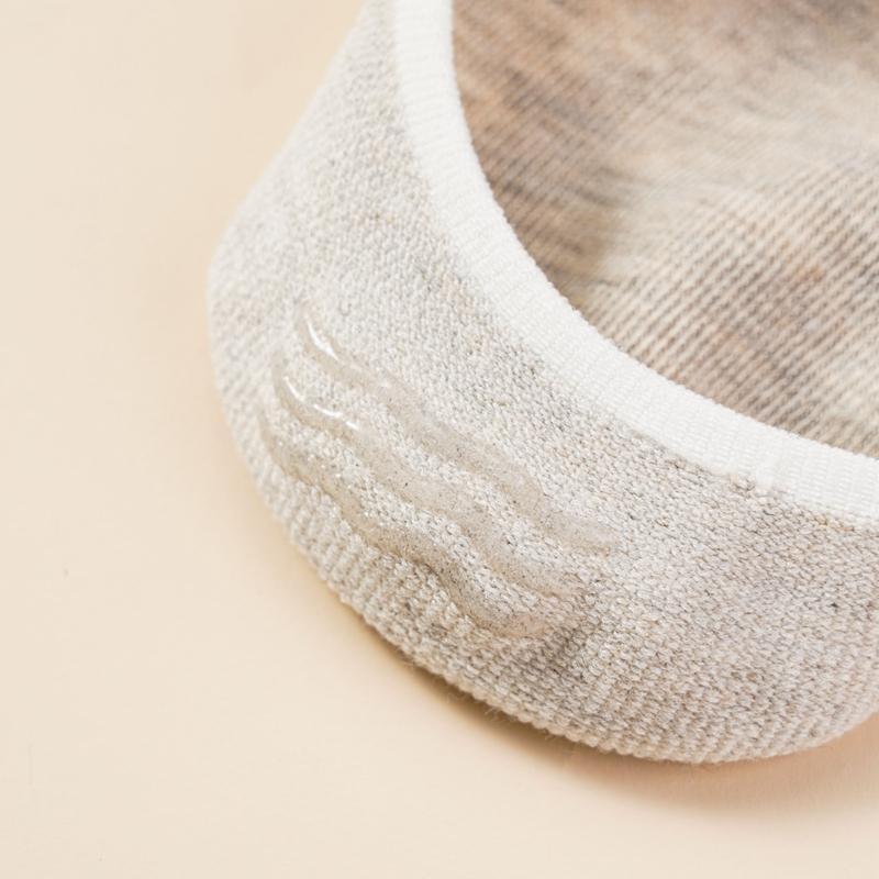 Women's Solid Color Boat Socks Heel-proof Thin Low Cut Summer Invisible Non-slip Socks