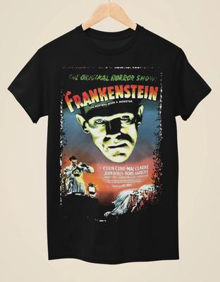 Frankenstein (1931) - Movie Poster Inspired Unisex Black T-shirt