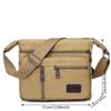 Erkekler Kanvas Omuz Çantaları Rahat Tote Seyahat erkek Crossbody Çanta Lüks postacı çantası Moda Yüksek Kaliteli Çanta