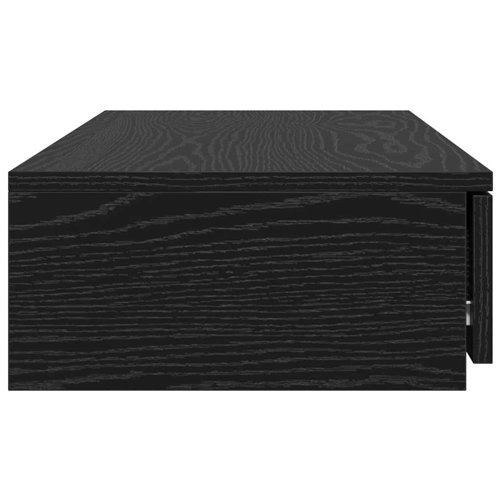 Bed Drawers Black Oak Effect 90 x 36.5 x 16.5 cm