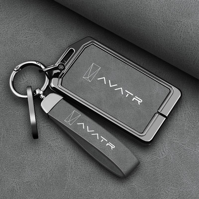 Avatr 11 Key Case for Men with Metal Buckle, NFC Compatible - Models 06/07/12 Max/Pro