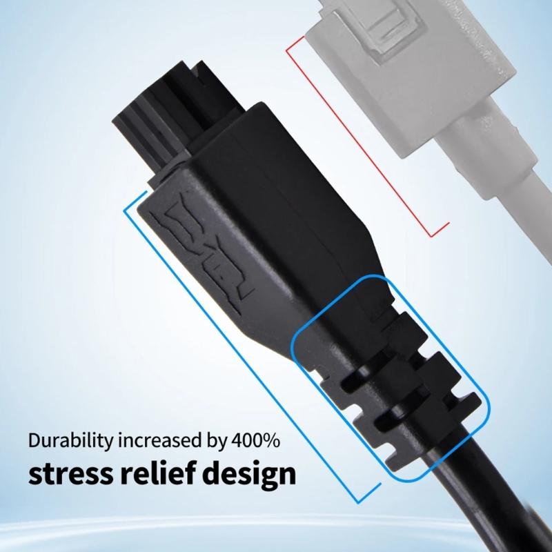 6Pin Extension Cable  Secure Data Transfer For Lab X1C/X1/P1S/P1P 3D Printers Plug And Play Design
