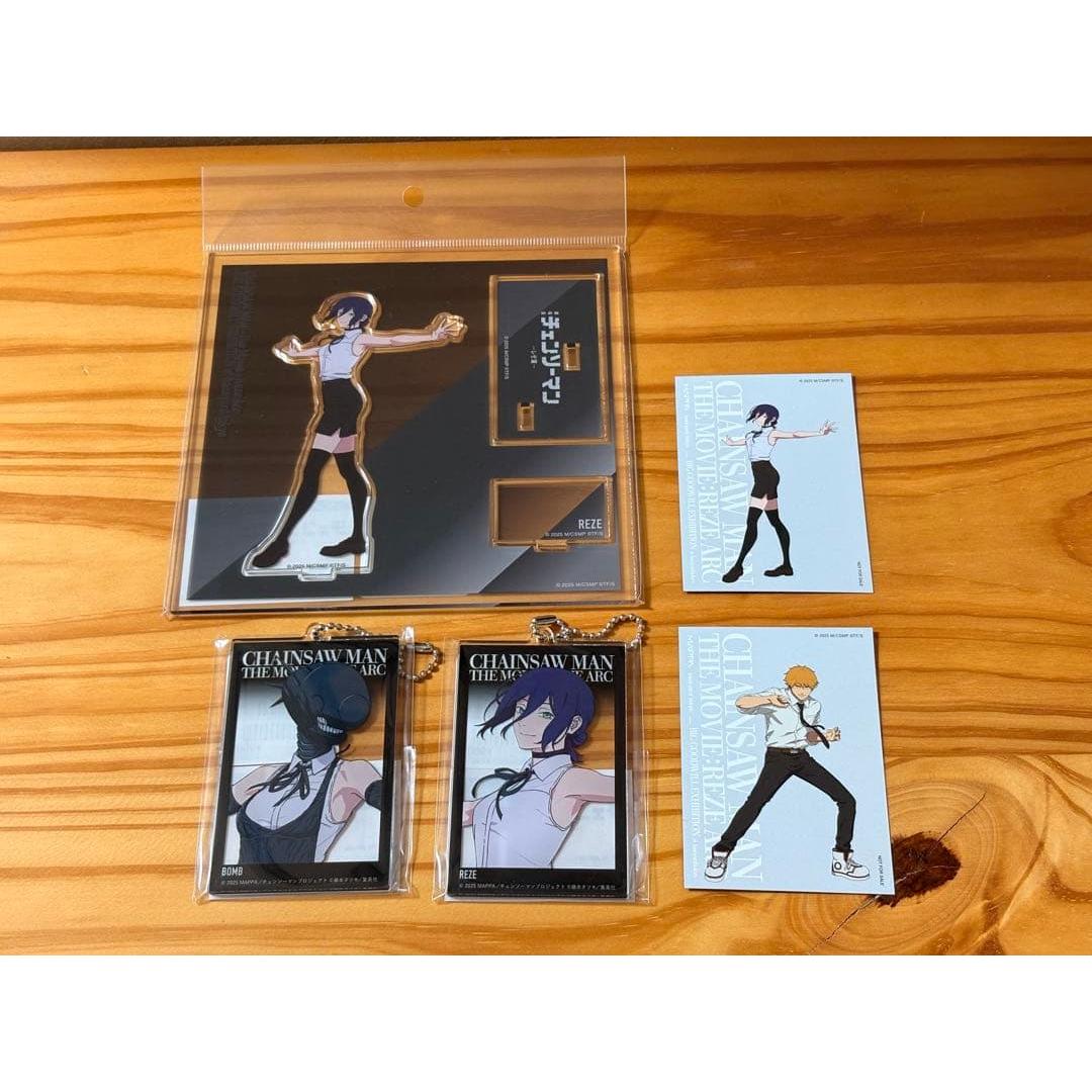 Used Chainsaw Man Reze Hen Acrylic Stand Acrylic Big Tag