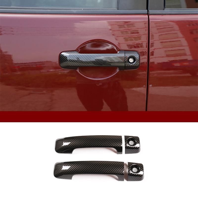 

ABS Carbon Fiber Center Control Dashboard Steering Wheel Door Decoration Sticker Car Accessories For Toyota FJ Cruiser 2007-2025