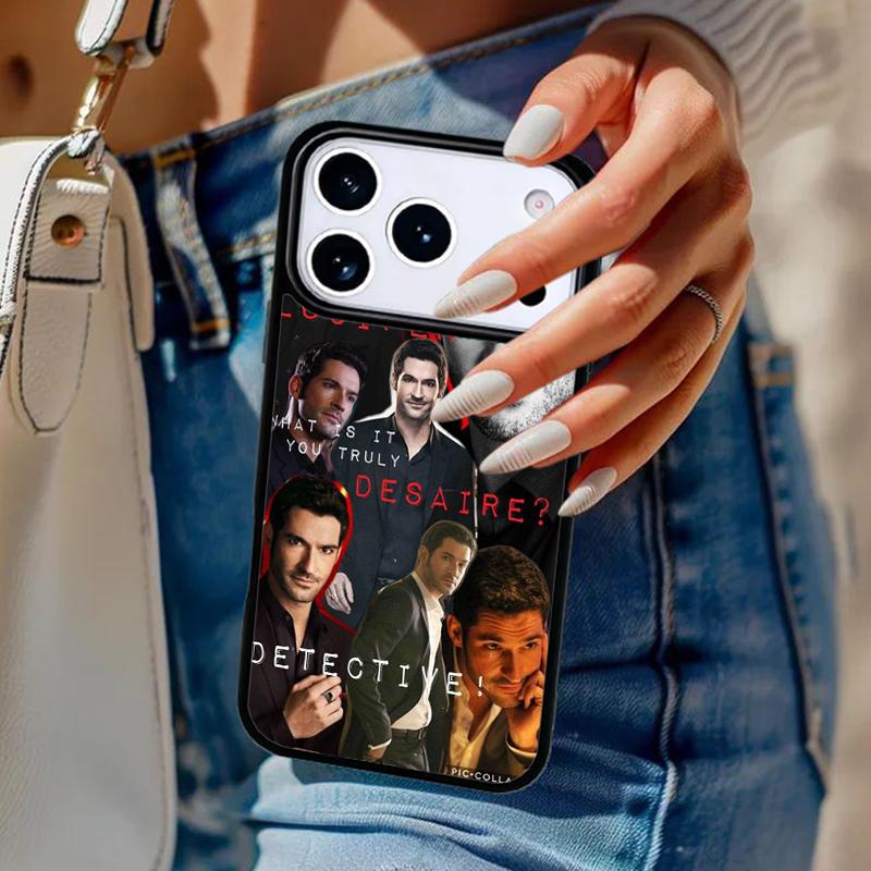 American TV Lucifer Phone Case For iPhone 17 Air 14 15 13 12 Max Cover For Apple 14 15 16 16e 11 Pro Max Plus Coque