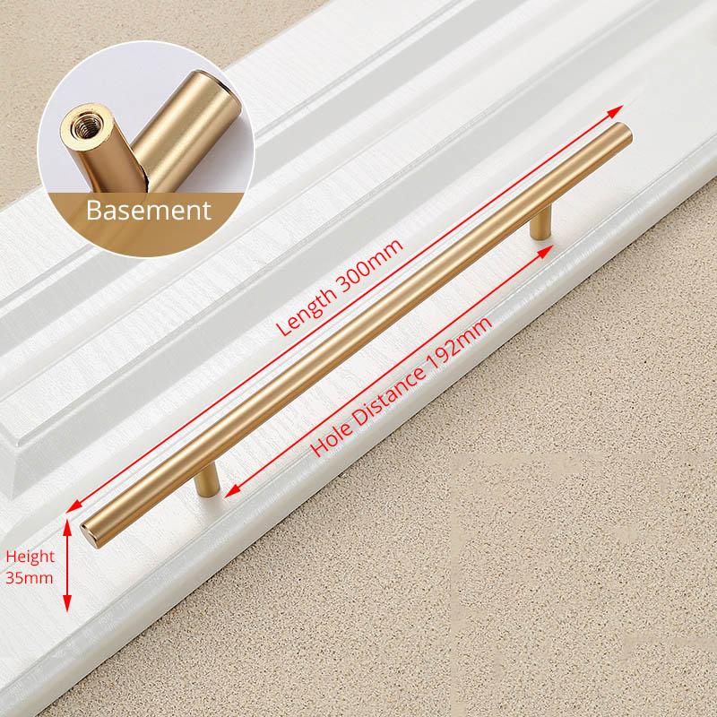 KAK 2" ~ 39'' Küchenschrankgriffe T-Stangen-Griff Gerader Griff Schubladengriffe Schrankgriffe Durchmesser 12mm Möbelgriff Beschläge