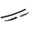 3pcs Gloss Black Front Bumper Lower Trim Replacement for Benz C‑Class W205 AMG Line Facelift 2019‑2021