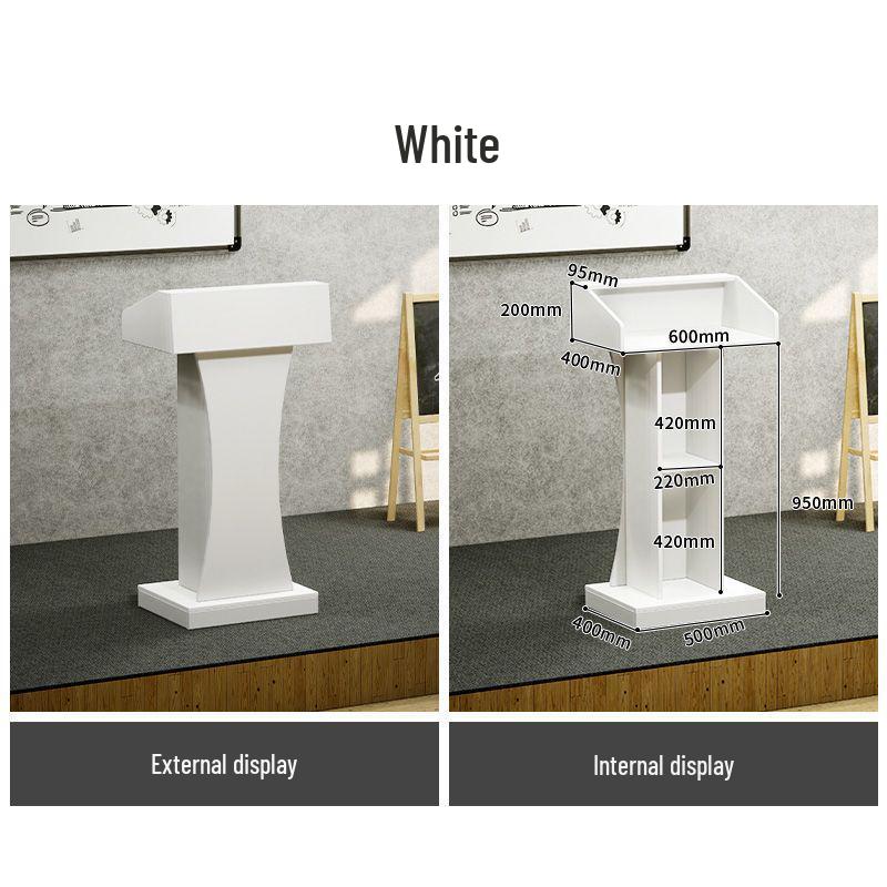 Lectern & Stand: Meeting Host, Reception, Concierge, Information, and MC Desk.