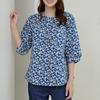 Dedra Pattern Rayon Blouse Tbb3123