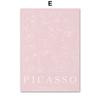 Nordic Abstract Wall Art Canvas  Pink Matisse Picasso Coral Bauhaus Design Poster for Living Room Decor Modern Home Decor Print