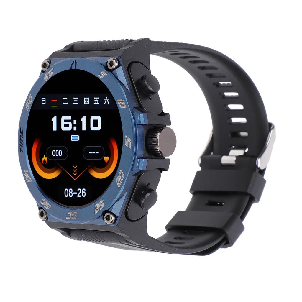 1.53in Smart Watch with Earbuds 2 In 1 Round BT Call Smartwatch with Offline Payment Long Time