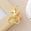 5/10PCS Swivel Hook Key Chain Clip Hook D-Ring Lanyard Lobster Claw Clasp for Lanyard Key Ring Making Wallet Hardware Crafts