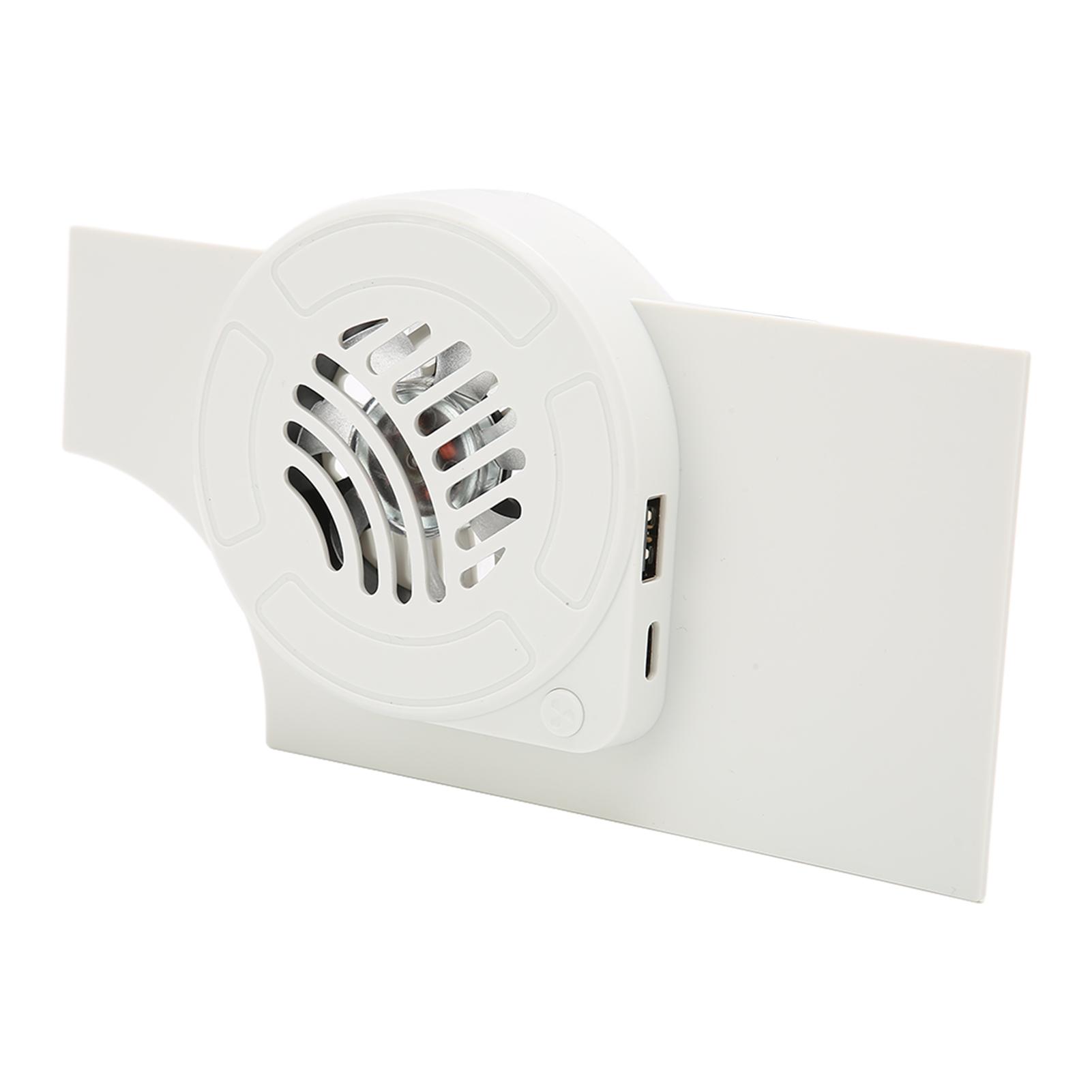 

Game Console Cooling Fan USB Charging Game Temperature Cooler Fan with Blue Light for Switch OLED Host