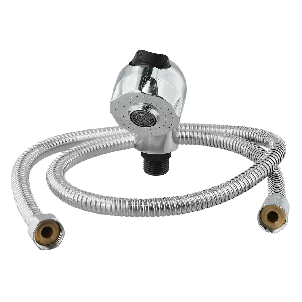 Hose Connector Hose Length 120cm Mixing Valve Dual Function Nozzle Erosion Resistant Finish Home Grooming For Hair Salons
