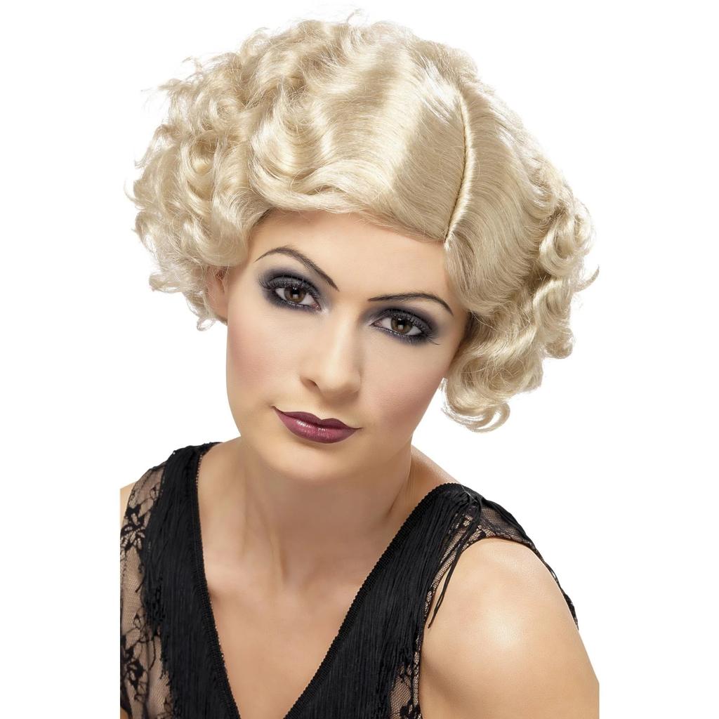 Smiffys Womens/Ladies 20s Flirty Flapper Wig