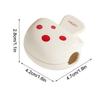 4pcs Mushroom Shape Toothbrush Protective Cover Cartoon Plastic Toothbrush Head Cover BPA-Free Toothbrush Storage Clip Hiking