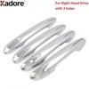 For Mazda CX8 CX-8 2017 2018      2024 2025 Chrome Car Side Door Handle Cover Trim Exterior Accessories