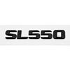 Car Rear Trunk Stickers for Mercedes Benz SL350 SL400 SL450 SL500 SL550 SL600 Auto Tail Box 3D Emblem Badge Decal RN1