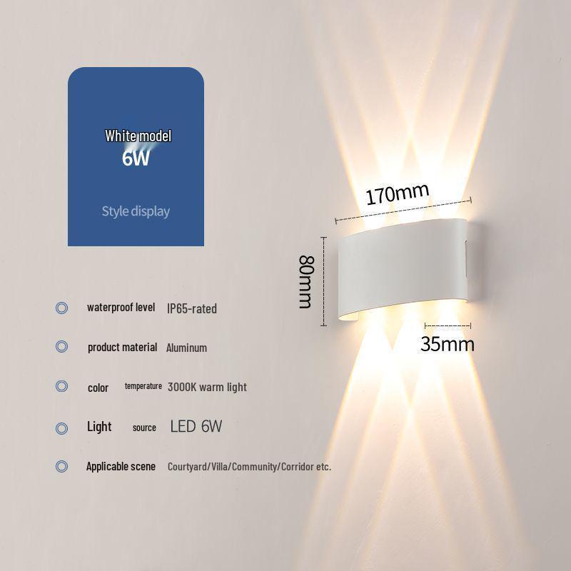 Waterproof Outdoor Wall Light: Courtyard, Hotel, Staircase & Corridor