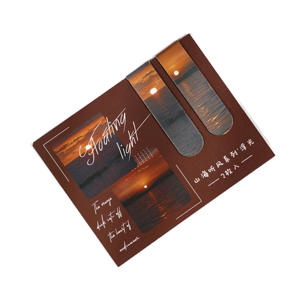 Literary Pattern Page Marker Magnetic Bookmarks Chinoiserie Book Markers Reading Supplies Magnetic Page Clips