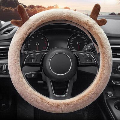 Roztomilý plyšový potah na volant pro všechna roční období - Vhodný pro Mercedes Benz