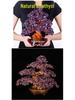Amethyst Money Tree Ornament: Purple Wealth-Attracting Home Decor Gift