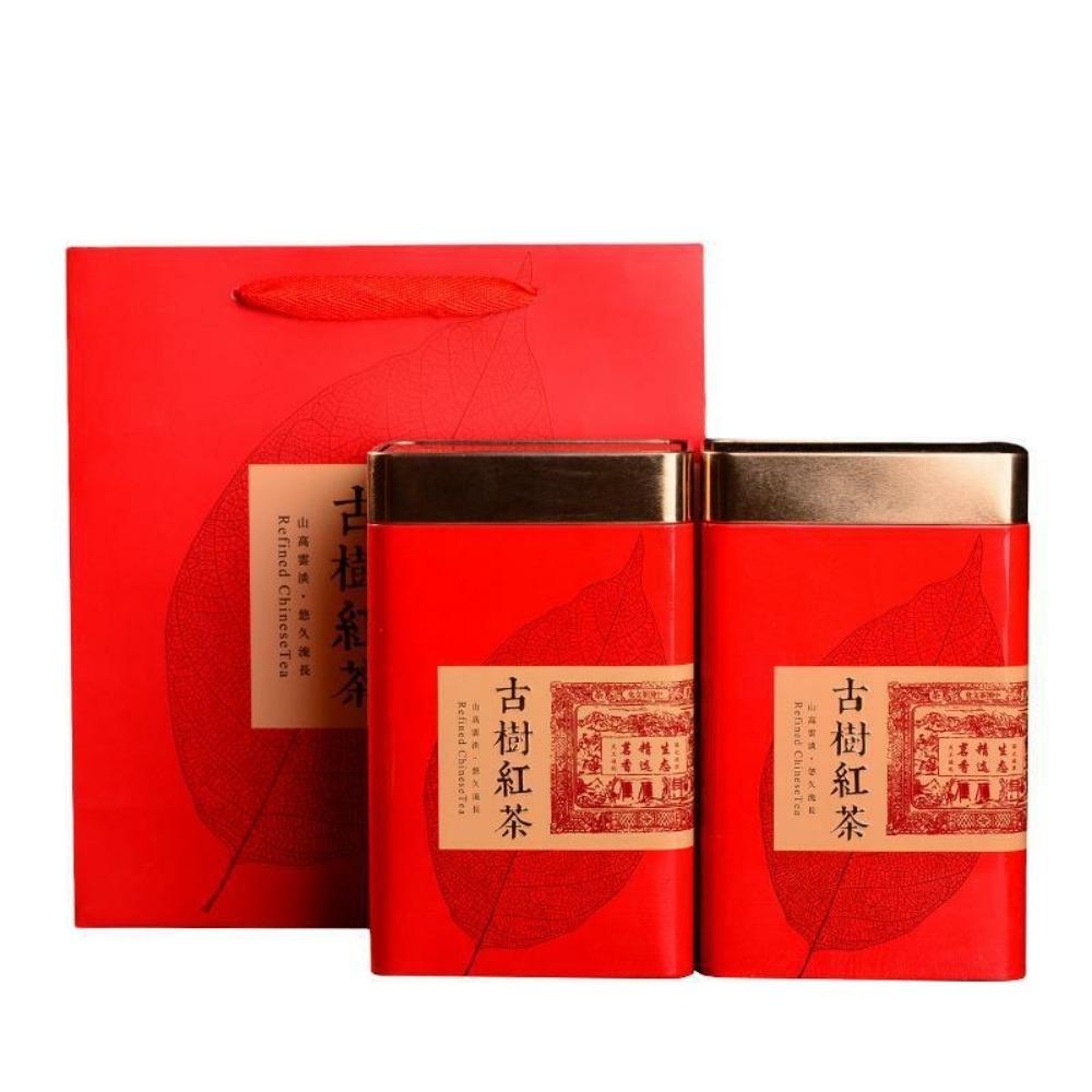 500g Yunnan Dian Hong Black Tea Loose Leaf Natural Energy Boost Herbal Tin 01