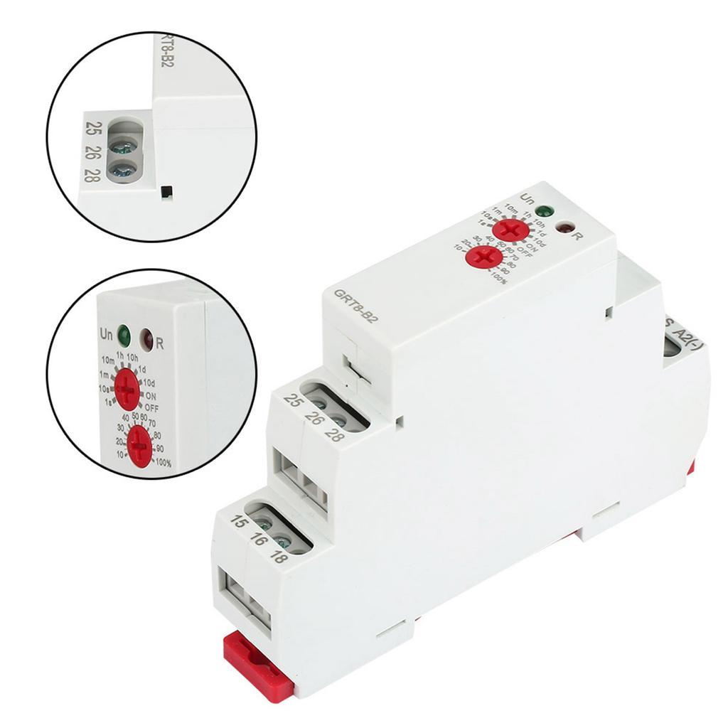GRT8-B2   Single Function Control Din Rail Time Relay AC230