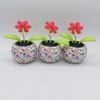 Accessories Animated Bobbleheads Dancer Car Dashboard Decoration Solar Dancing Swinging Flower