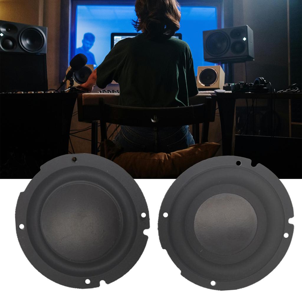 Bass Diaphragm Passive Radiator Speakers Repair Parts 57mm Home Theater Speakers Accessories Speakers Subwoofer Diaphragm