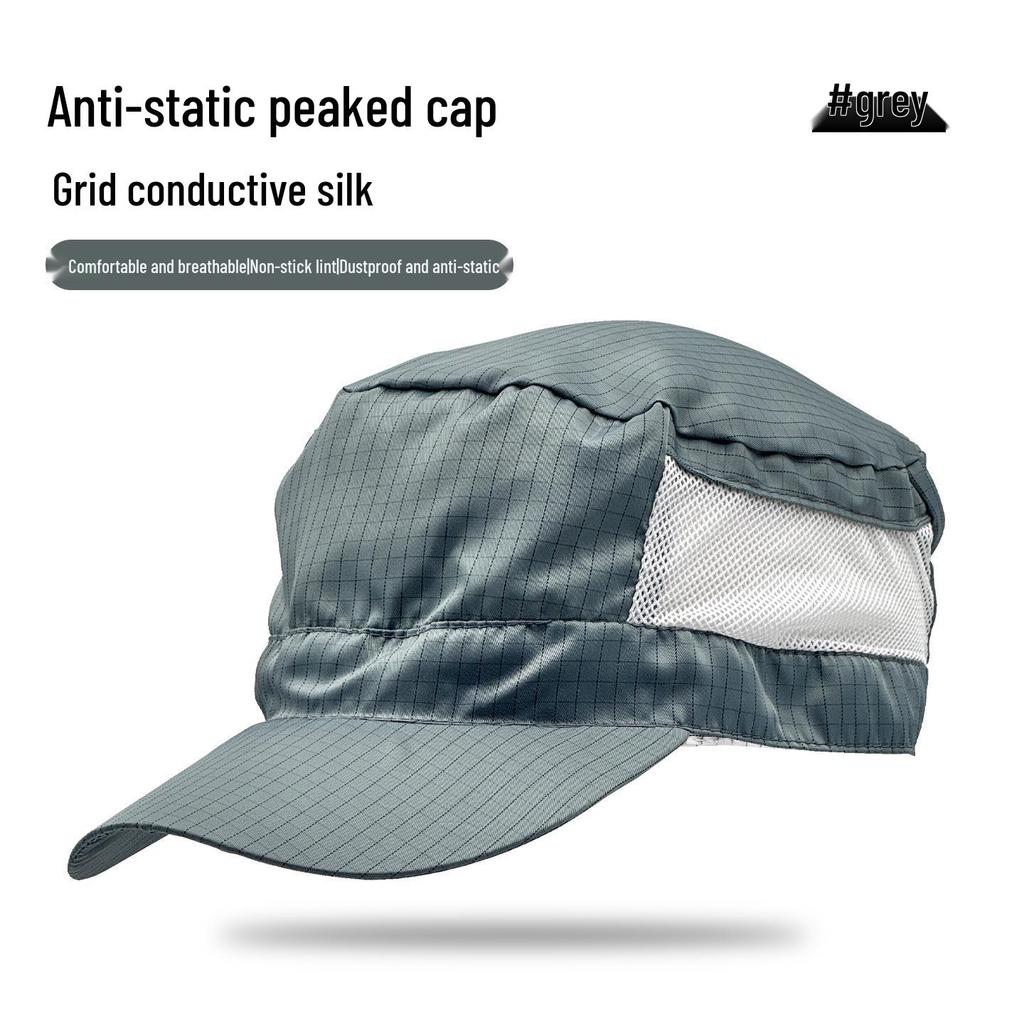 Unisex Anti-static Breathable Baseball Cap - Dustproof Workshop Hat