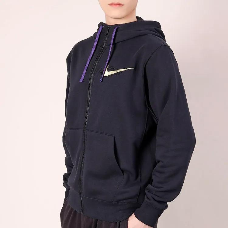 Nike Jackets Men's Black Hooded Moderate Other (Unisex) Jackets CU8094 010