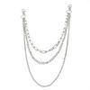 Cross-Border Hip-Hop Punk Star Pendant Tassel Metal Waist Chain