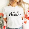Girl Team Bride Squad T-shirt Spanish Women Bachelorette Hen Party Tee Shirt Bridal Wedding Single Farewell Short Sleeve Tops