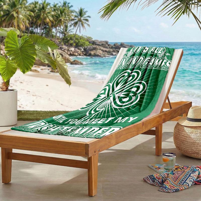 Irish Fashion Beach Towel: Ideal for Summer Adventures Soft, absorbent and quick drying suitable for swimming and bathing