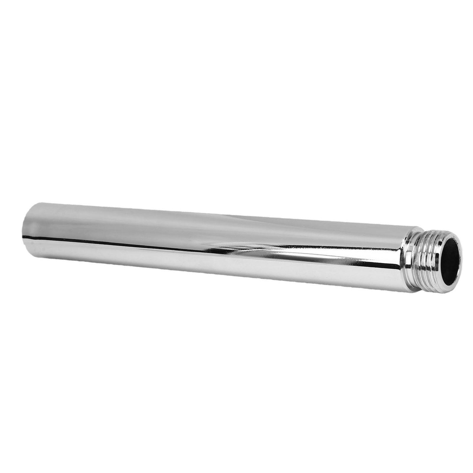 Douchepijp Verlengstuk G1/2 Inch Roestvrij Staal Douchekop Verlengarm met Siliconen Pakking