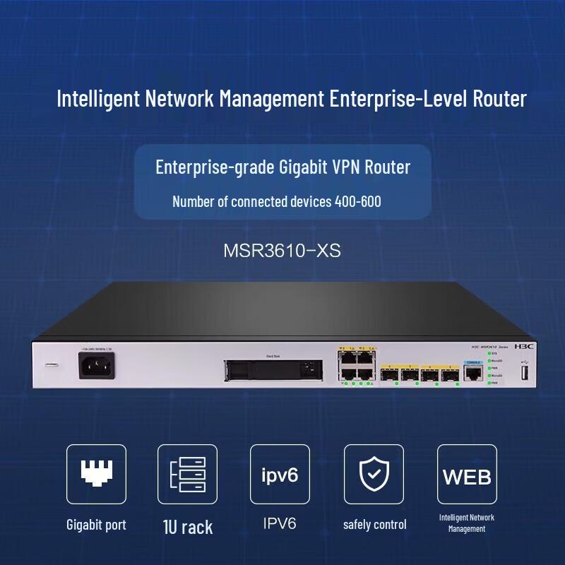 H3C MSR3610-XS Enterprise Gateway Router Switch