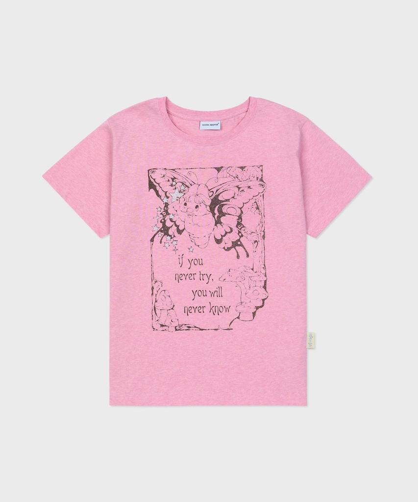 Sagseueopil Hm T Shirt Fairy Magic Pink